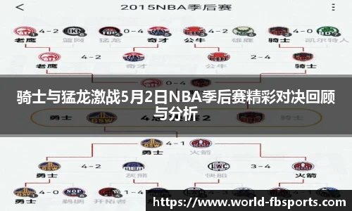 骑士与猛龙激战5月2日NBA季后赛精彩对决回顾与分析